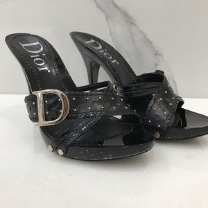 Christian Dior Mules Slide Open Toe